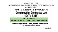 1) Contracts - Lecture Notes - Chapter 1.pdf
